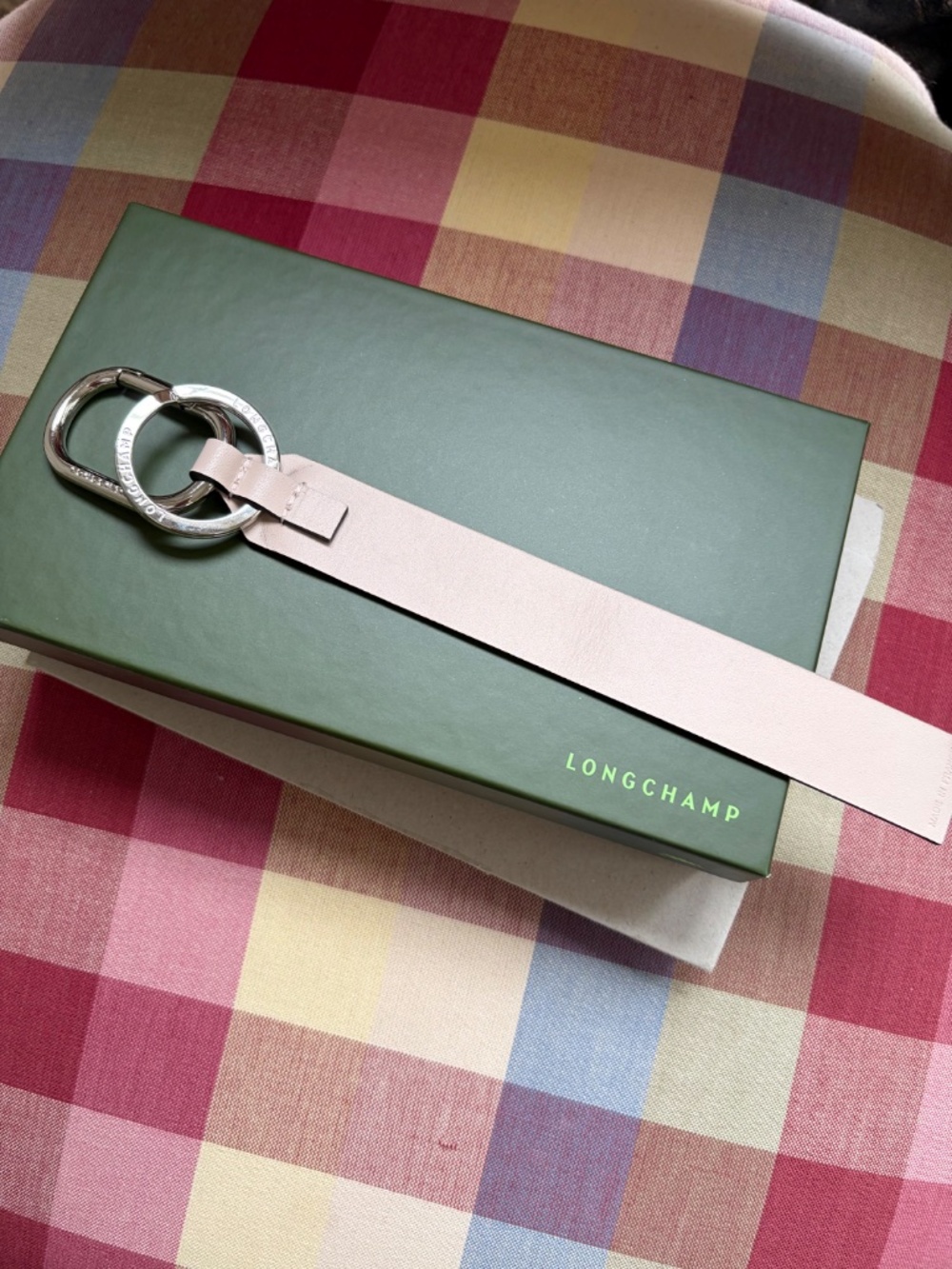 Longchamp leather key holder - Picture 5 of 7
